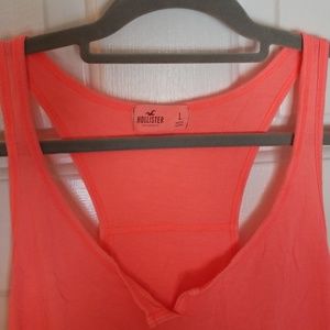 Neon orange tank